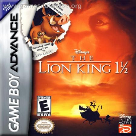 Cover Disney's The Lion King 1.5 for Game Boy Advance